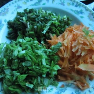 蔬菜炒饭的做法步骤：1