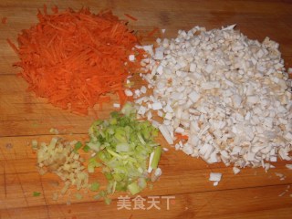 凤尾鲜虾烧卖的做法步骤：3