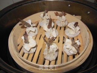 凤尾鲜虾烧卖的做法步骤：14