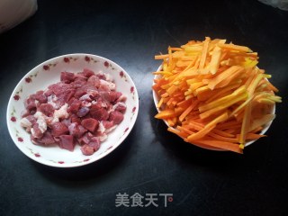 碎肉抓饭的做法步骤：2