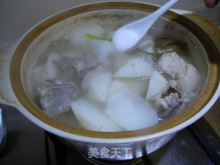 白萝卜羊肉煲的做法步骤：11