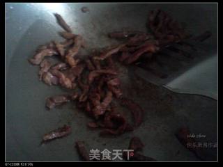 香菇肉丝捞面的做法步骤：5