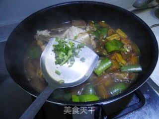 茄子红烧鯔鱼的做法步骤：8