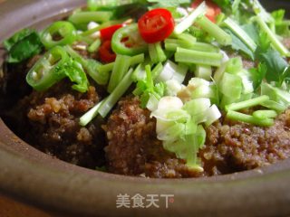 香辣粉蒸鱼的做法步骤：4