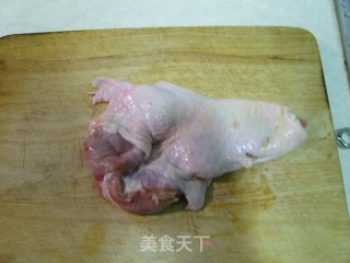 鸭柳烩豆角的做法步骤：1