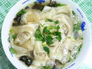 肉菜大馄饨的做法步骤：12