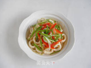 【清蒸鱿鱼圈】---  简单的方法制作营养的美味的做法步骤：9