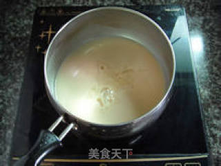 【雪花栗子糕】--- 无油低糖的另类蛋糕的做法步骤：9