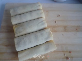 茶香豆卷的做法步骤：10