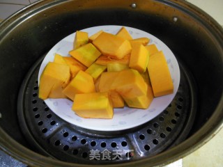 紫薯南瓜馒头花的做法步骤：3