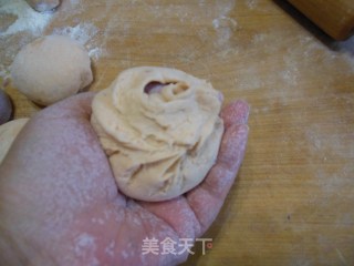 紫薯南瓜馒头花的做法步骤：10