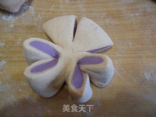 紫薯南瓜馒头花的做法步骤：12