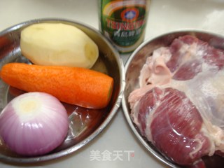 啤酒牛肉的做法步骤：1