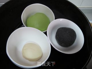 跳跳蛙馒头的做法步骤：4