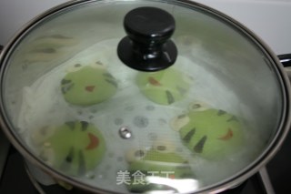 跳跳蛙馒头的做法步骤：10