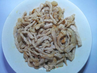 京酱肉丝的做法步骤：3