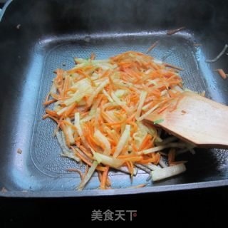 炒双丝的做法步骤：3