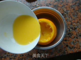 橙子蒸蛋的做法步骤：6