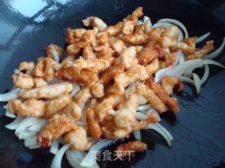 孜然鸡肉条的做法步骤：10