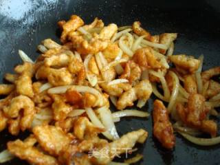 孜然鸡肉条的做法步骤：12