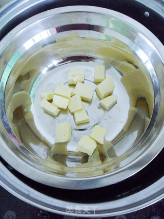 酥脆奶香小饼 （新手做饼干）的做法步骤：4