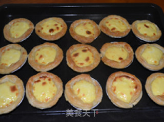 美味蛋塔轻松做（速冻塔皮版）的做法步骤：8