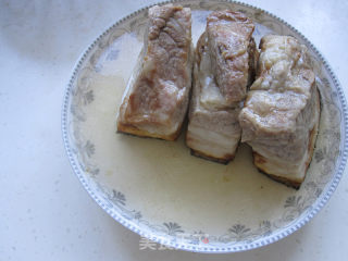 梅菜扣肉的做法步骤：9