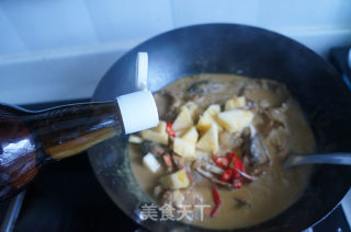 泰式咖喱蟹的做法步骤：11