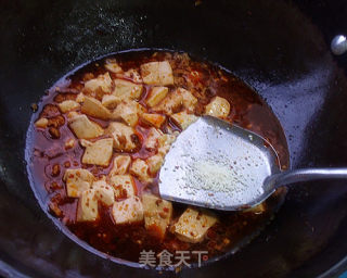 麻婆豆腐的做法步骤：11