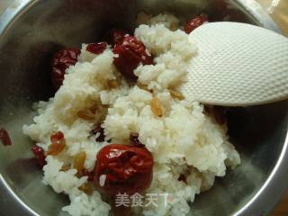 蜜汁八宝饭的做法步骤：7