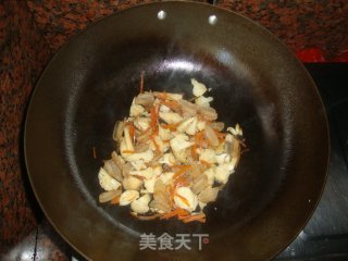 花菜炒腊肉的做法步骤：8