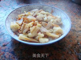 花菜炒腊肉的做法步骤：9