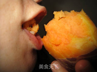 微波烤红薯的做法步骤：12
