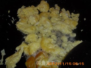 青笋炒蛋的做法步骤：7