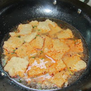 麻辣霉豆渣的做法步骤：6