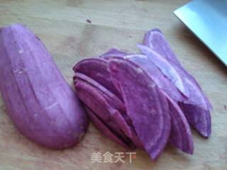 紫薯豆浆黑芝麻馅汤圆的做法步骤：3
