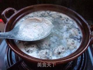 瘦肉木耳丸子的做法步骤：6