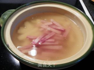 咸肉豆干苦瓜汤的做法步骤：9