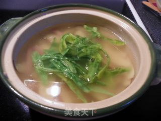 咸肉豆干苦瓜汤的做法步骤：12