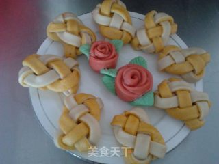 麻花辫小馒头的做法步骤：9