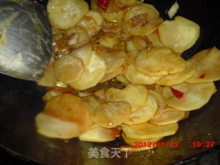 鲜香土豆片的做法步骤：5