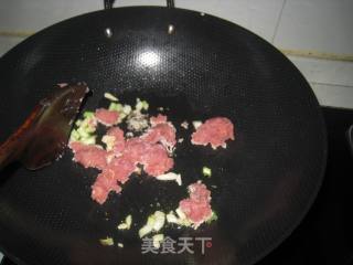 榄菜肉末炒藕丁的做法步骤：4