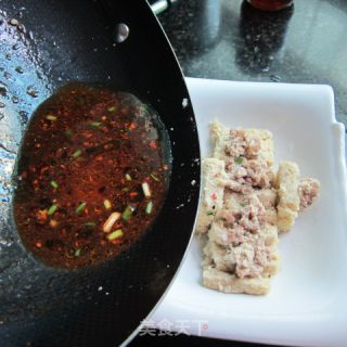 清蒸肉末霉豆腐渣的做法步骤：9