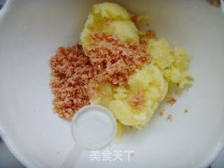 咖喱火腿土豆泥的做法步骤：6