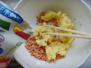 咖喱火腿土豆泥的做法步骤：8