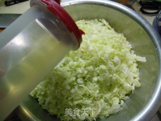 紫薯白菜蒸饺——靓的有一套的做法步骤：5