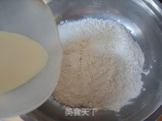 豆渣葱油手撕饼的做法步骤：4