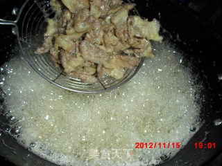 蒜薹炒肉的做法步骤：11