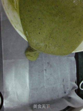 暖暖午后一抹绿[抹茶蜜豆蛋糕卷]的做法步骤：9