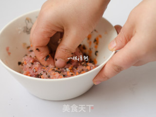玉米夹肉饼的做法步骤：8